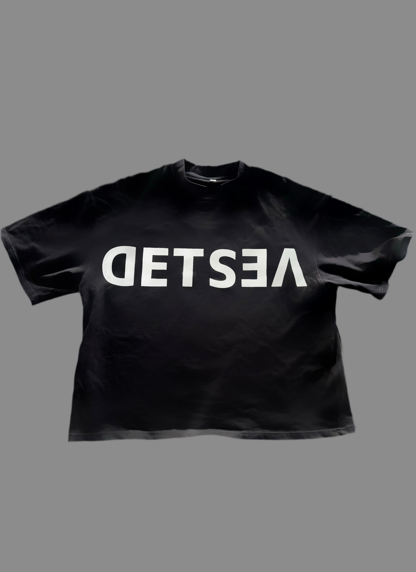 Vested Black Tee