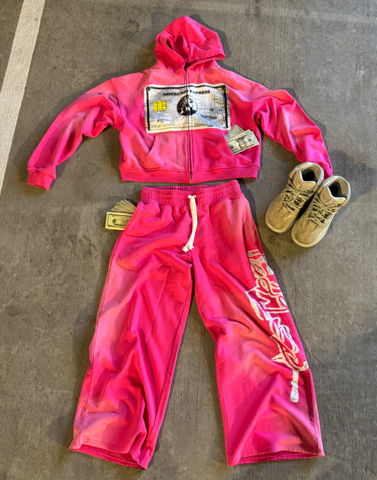 V1 PINK SWEATSUIT